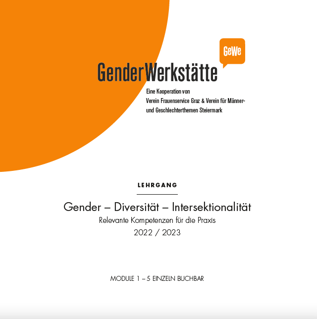 Cover vom Folder des Lehrgangs 2022-23